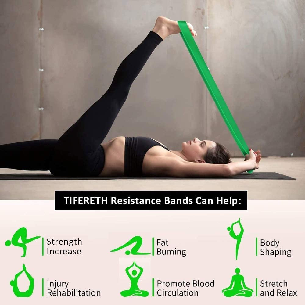 Pull-Up Bands Resistance-Bands Exercise-Bands - Pull up Assistance Bands Workout Bands Resistance for Women Long Resistance Bands Resistance Loop Bands Perfect for Gym Home or Travel