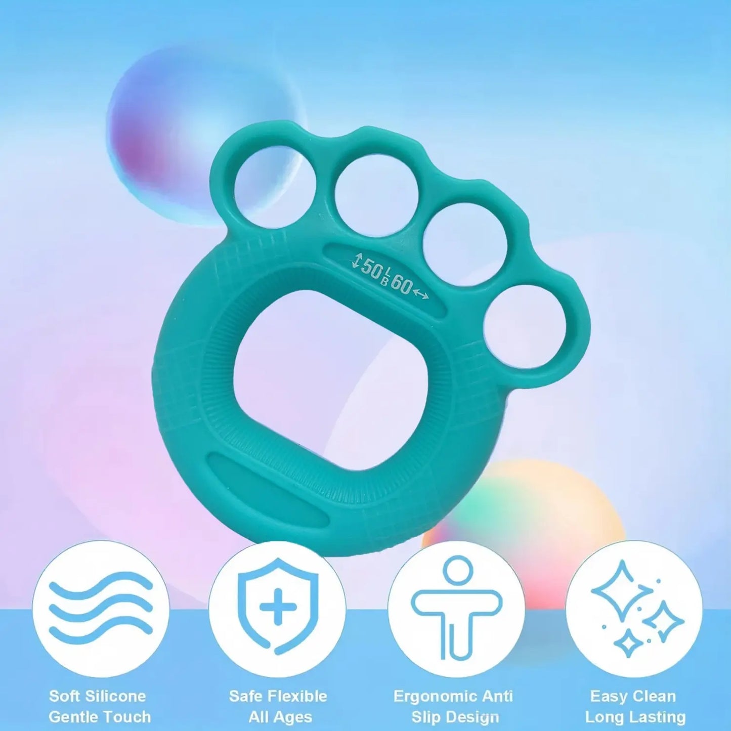 Ultimate Grip Strength Trainer Set - 3-Piece Hand Strengthening Devices for Rehabilitation, Stress Relief & Forearm Power for Men & Women